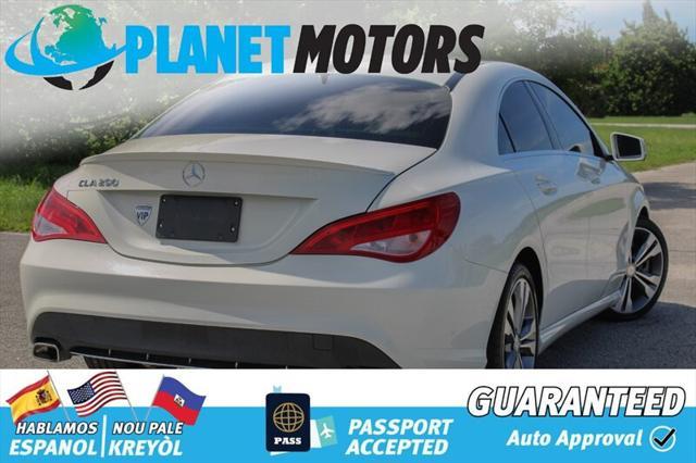 used 2016 Mercedes-Benz CLA-Class car, priced at $12,369