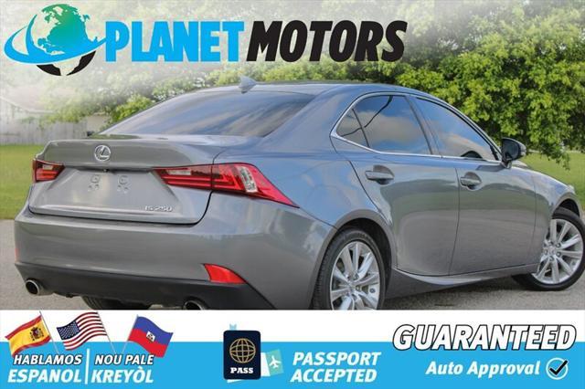 used 2015 Lexus IS 250 car, priced at $19,199