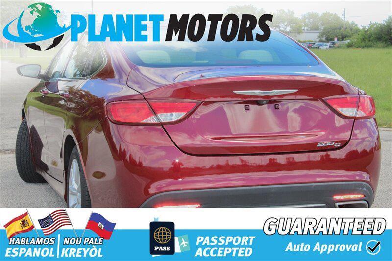 used 2015 Chrysler 200 car, priced at $9,559