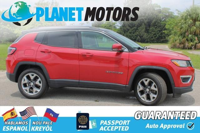 used 2021 Jeep Compass car, priced at $17,699