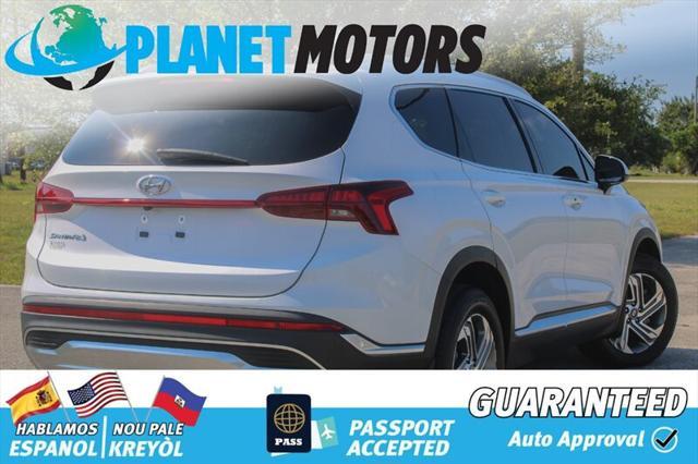 used 2022 Hyundai Santa Fe car, priced at $20,399