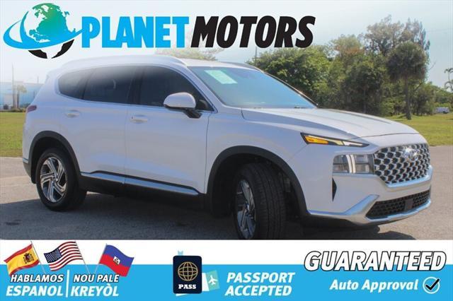 used 2022 Hyundai Santa Fe car, priced at $20,399