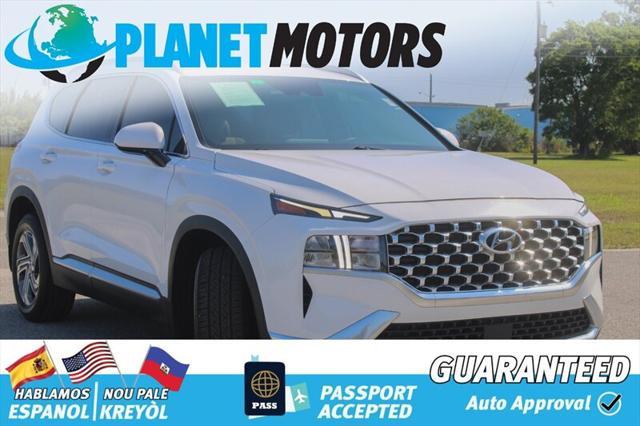 used 2022 Hyundai Santa Fe car, priced at $20,399