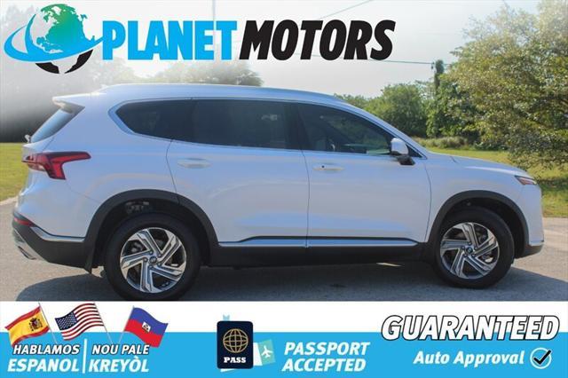used 2022 Hyundai Santa Fe car, priced at $20,399