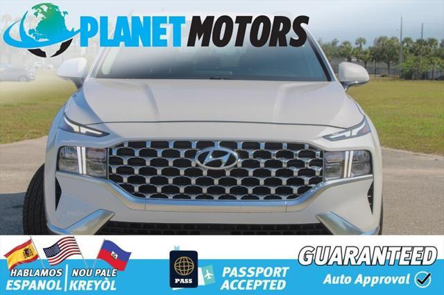 used 2022 Hyundai Santa Fe car, priced at $20,399