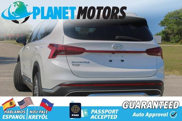used 2022 Hyundai Santa Fe car, priced at $20,399