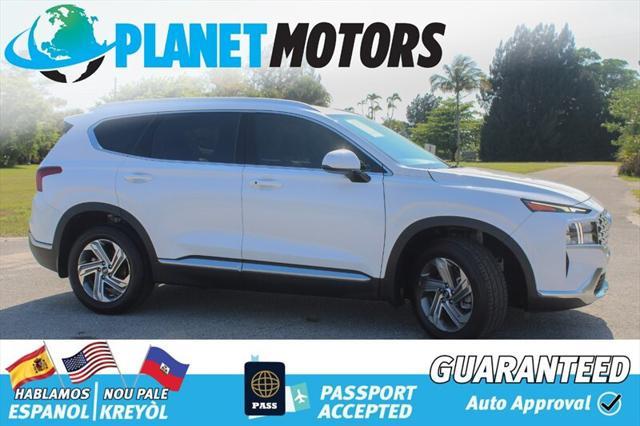 used 2022 Hyundai Santa Fe car, priced at $20,399