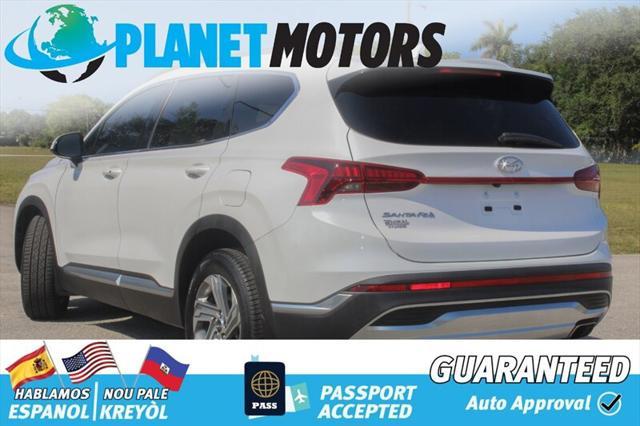 used 2022 Hyundai Santa Fe car, priced at $20,399