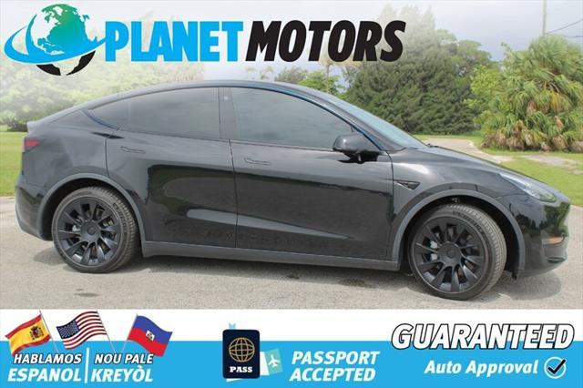 used 2022 Tesla Model Y car, priced at $29,149