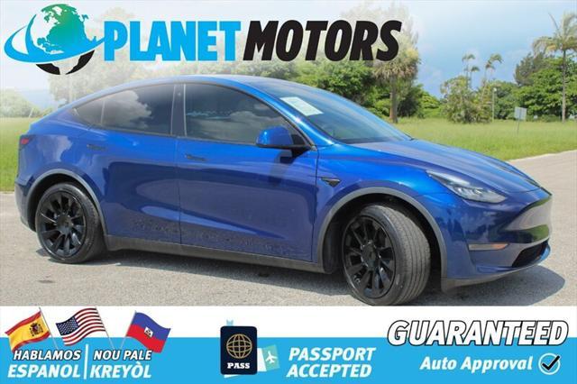 used 2021 Tesla Model Y car, priced at $22,699