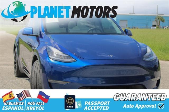 used 2021 Tesla Model Y car, priced at $22,699