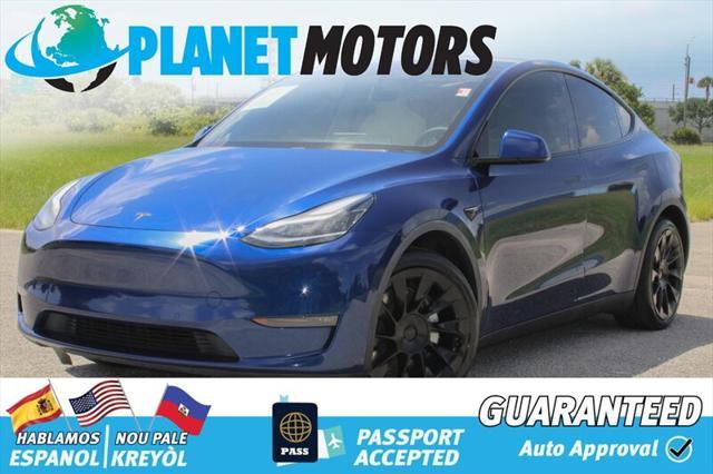 used 2021 Tesla Model Y car, priced at $22,699
