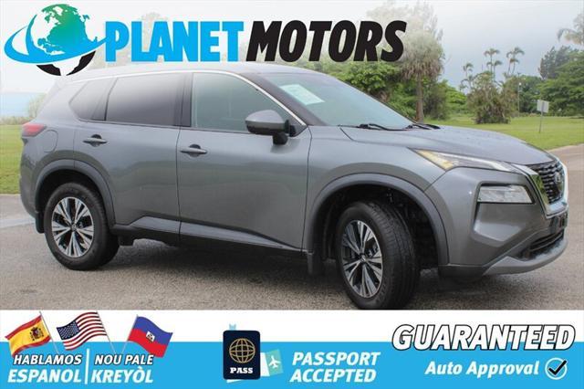used 2021 Nissan Rogue car, priced at $16,399