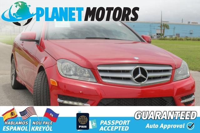 used 2014 Mercedes-Benz C-Class car, priced at $8,899
