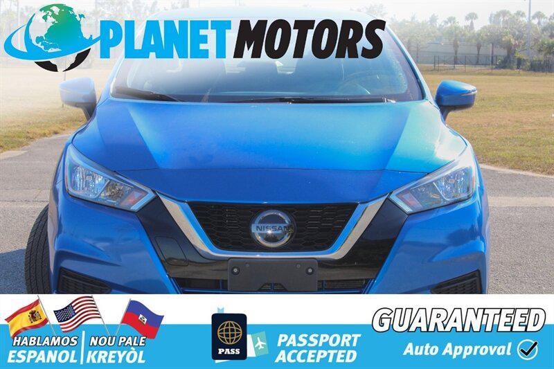 used 2021 Nissan Versa car, priced at $15,399