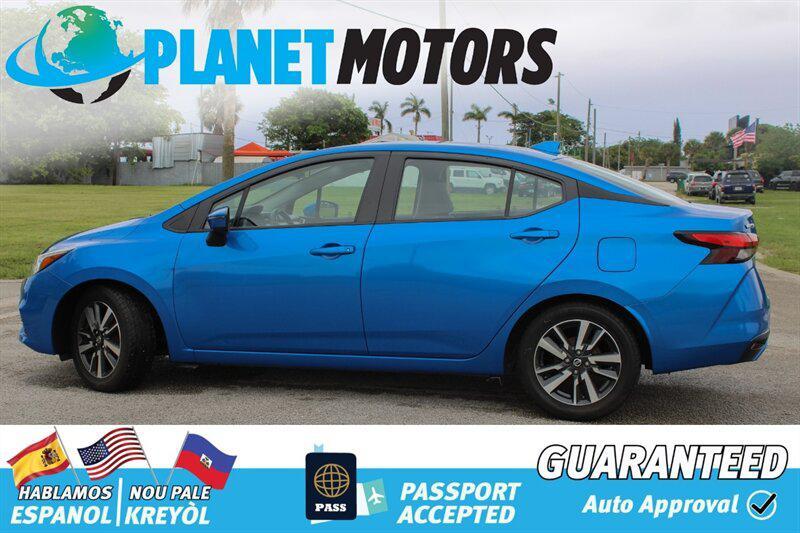 used 2021 Nissan Versa car, priced at $15,399