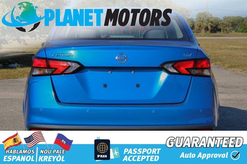 used 2021 Nissan Versa car, priced at $15,399
