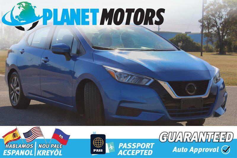 used 2021 Nissan Versa car, priced at $15,399