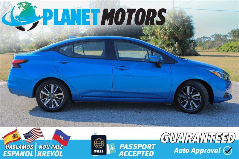 used 2021 Nissan Versa car, priced at $15,399