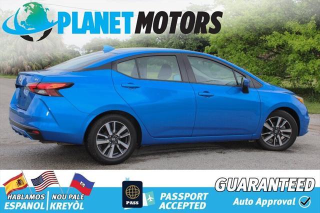 used 2021 Nissan Versa car, priced at $14,899