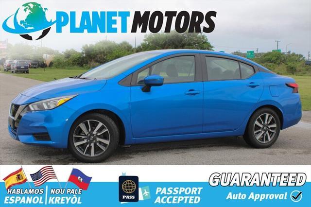used 2021 Nissan Versa car, priced at $14,899