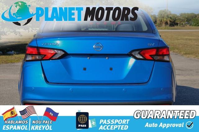 used 2021 Nissan Versa car, priced at $15,099