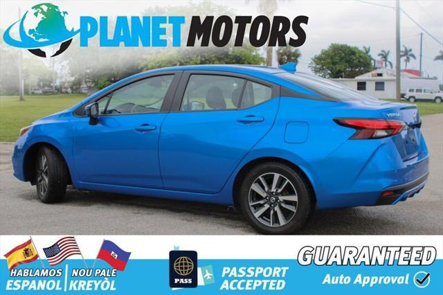 used 2021 Nissan Versa car, priced at $14,899