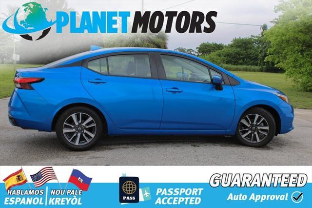 used 2021 Nissan Versa car, priced at $14,899