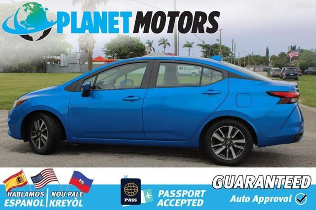 used 2021 Nissan Versa car, priced at $14,899