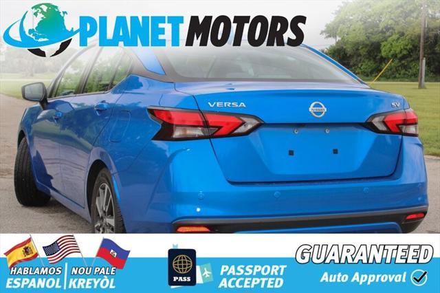 used 2021 Nissan Versa car, priced at $14,899