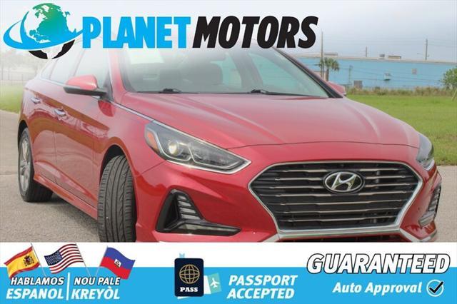 used 2018 Hyundai Sonata car, priced at $14,299