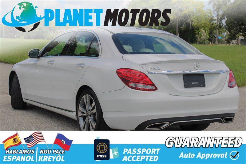used 2018 Mercedes-Benz C-Class car, priced at $19,799