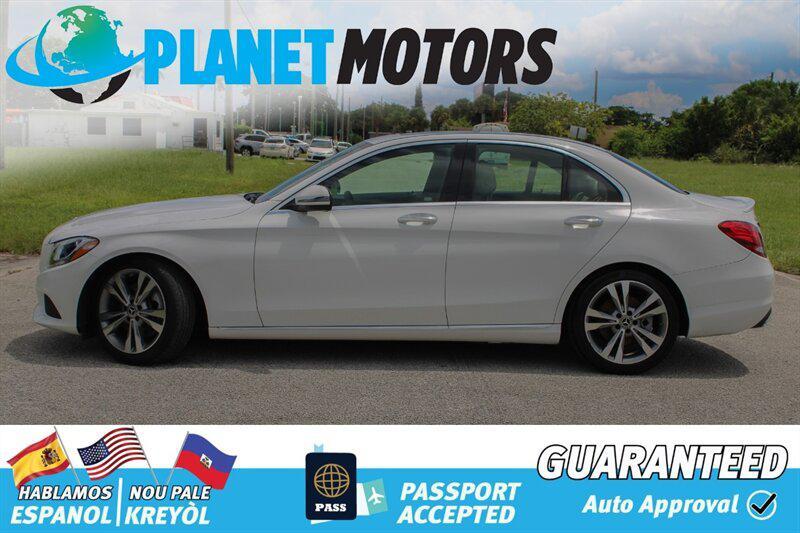 used 2018 Mercedes-Benz C-Class car, priced at $19,799