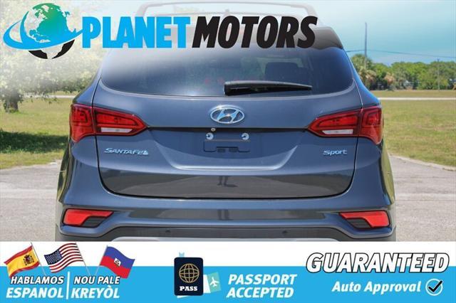 used 2018 Hyundai Santa Fe Sport car, priced at $13,799