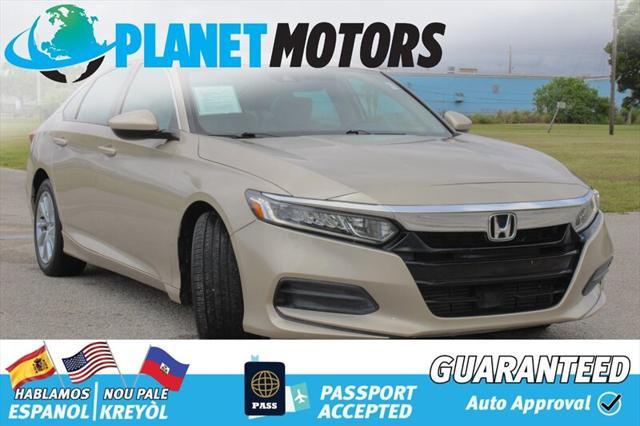 used 2018 Honda Accord car, priced at $15,199