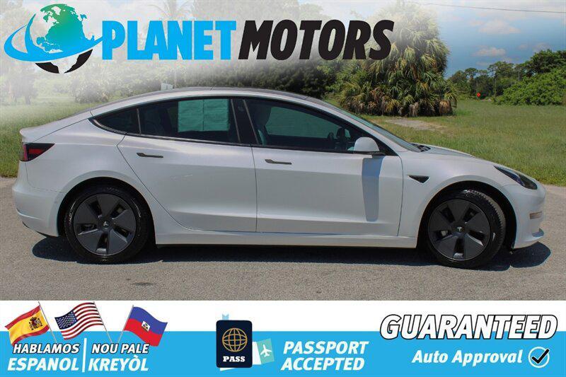 used 2021 Tesla Model 3 car, priced at $23,499