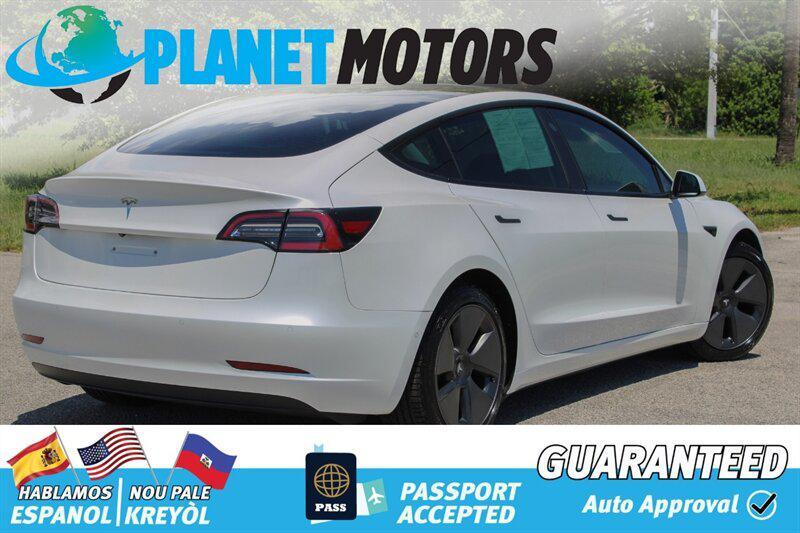 used 2021 Tesla Model 3 car, priced at $23,499