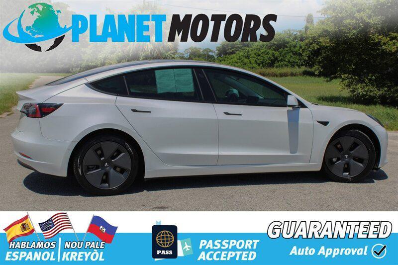 used 2021 Tesla Model 3 car, priced at $23,499