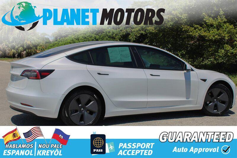 used 2021 Tesla Model 3 car, priced at $23,499