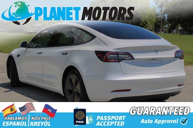 used 2021 Tesla Model 3 car, priced at $23,499