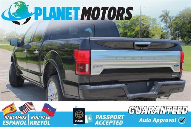 used 2018 Ford F-150 car, priced at $39,699