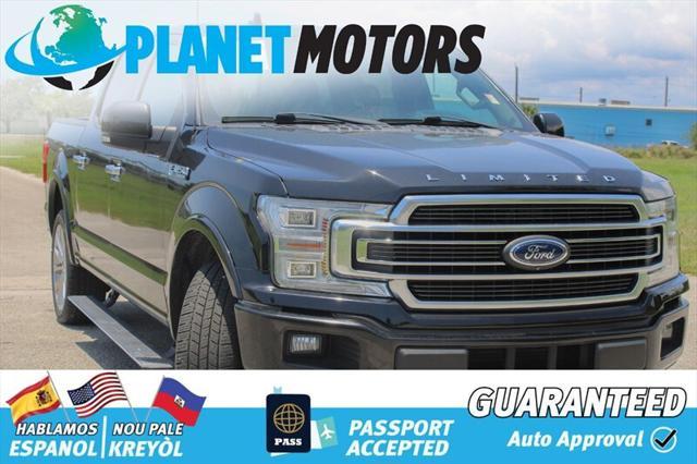 used 2018 Ford F-150 car, priced at $39,699