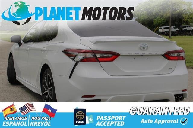 used 2021 Toyota Camry car, priced at $22,599