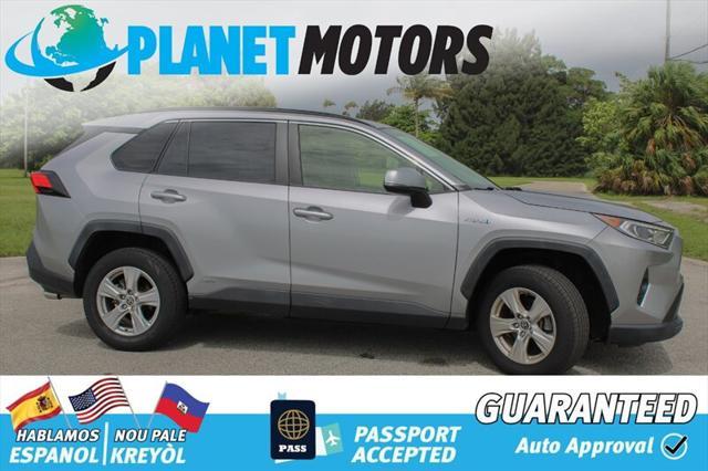 used 2020 Toyota RAV4 Hybrid car, priced at $27,699