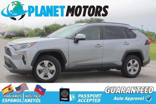 used 2020 Toyota RAV4 Hybrid car, priced at $27,699