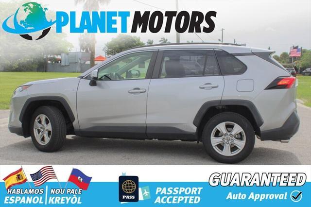 used 2020 Toyota RAV4 Hybrid car, priced at $27,699