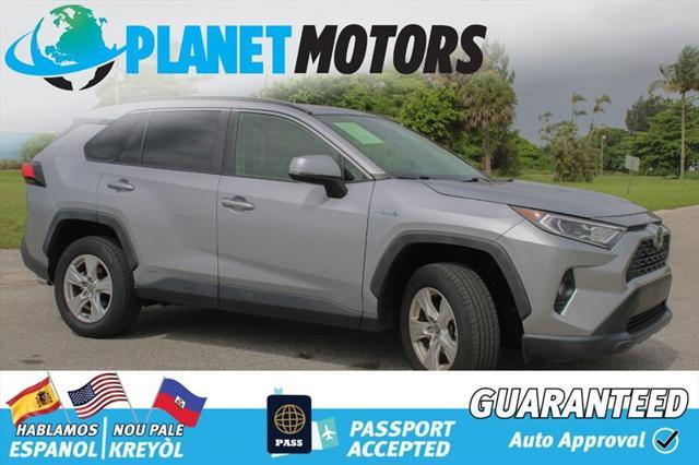 used 2020 Toyota RAV4 Hybrid car, priced at $27,699