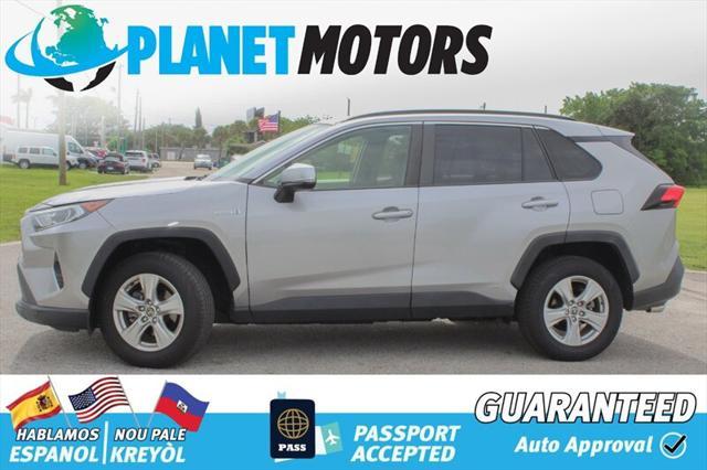 used 2020 Toyota RAV4 Hybrid car, priced at $27,699