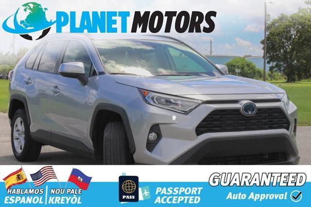 used 2020 Toyota RAV4 Hybrid car, priced at $27,899
