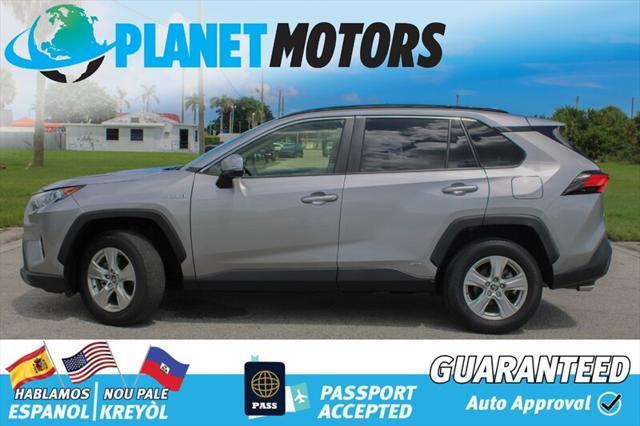used 2020 Toyota RAV4 Hybrid car, priced at $27,899